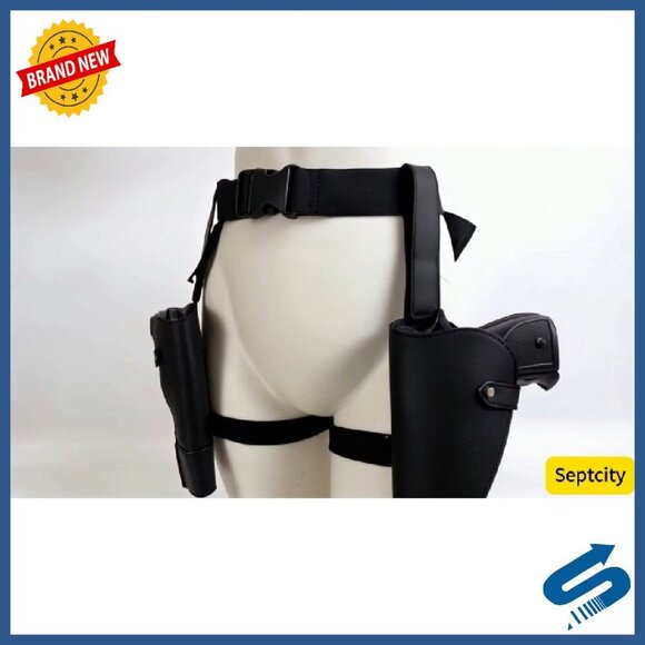 Adjustable Leg Holster Belt Set with Pistols for Cosplay Costume Accessories main image 7